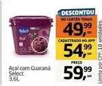 Tenda Atacado Select - açaí com guaraná oferta