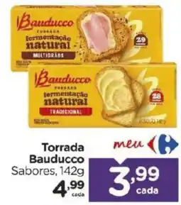 Carrefour Torrada Bauducco Sabores oferta