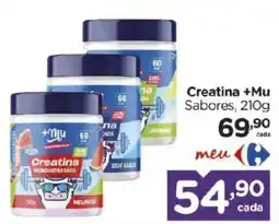Carrefour Creatina +Mu Sabores oferta