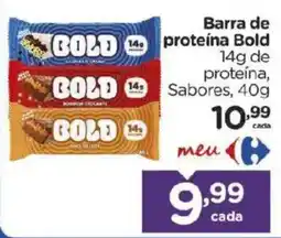 Carrefour Barra de proteína bold oferta