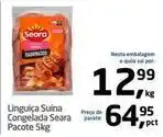 Tenda Atacado Seara - linguiça suina congelada oferta