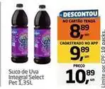 Tenda Atacado Select - suco de uva integral oferta