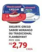 Assaí Atacadista Flamboyant - iogurte grego sabor morango ou tradicional oferta