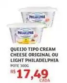 Assaí Atacadista Philadelphia - queijo tipo cream cheese original ou light oferta