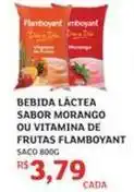 Assaí Atacadista Sabor - bebida láctea sabor morango ou vitamina de frutas flamboyant oferta