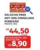 Assaí Atacadista Perdigão - salsicha para hot-dog congelada oferta