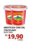 Assaí Atacadista Itacolomy - manteiga com sal oferta