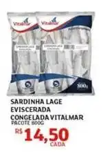 Assaí Atacadista Vitalmar - sardinha lage eviscerada congelada oferta