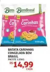 Assaí Atacadista Bem brasil - batata carinhas congelada oferta