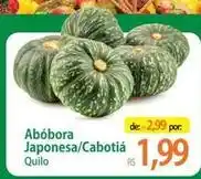 Atacadão Abóbora japonesa/cabotía oferta