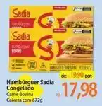 Atacadão Sadia - hambúrguer congelado oferta