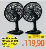 Atacadão De - ventilador de mesa mondial oferta