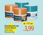 Atacadão Above - desodorante em creme oferta
