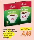 Atacadão Melitta - filtro de papel para café oferta