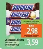 Atacadão Snickers - chocolate oferta
