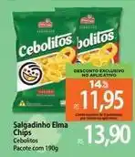Atacadão Cebolitos - salgadinho elma chips oferta