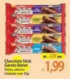 Atacadão Garoto - chocolate stick oferta