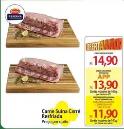 Atacadão Seara - carne suína carré resfriada oferta