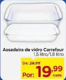 Carrefour Assadeira de vidro Carrefour oferta