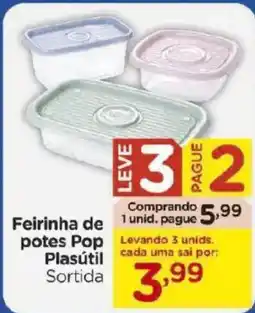Carrefour Feirinha de potes Pop Plasútil Sortida oferta