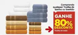 Carrefour Toalha de banho ou banho oferta