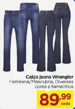 Carrefour Calça jeans Wrangler oferta