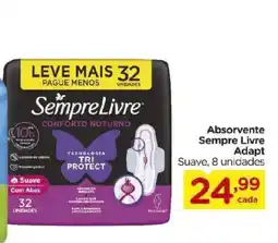 Carrefour Absorvente Sempre Livre Adapt Suave oferta