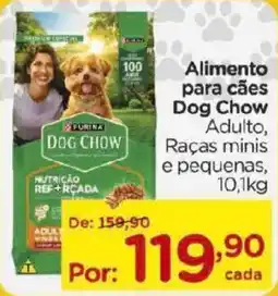 Carrefour Alimento para cães dog chow adulto, raças minis e pequenas oferta