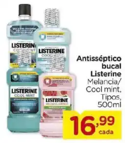 Carrefour Antisséptico bucal Listerine Melancia/ Cool mint oferta