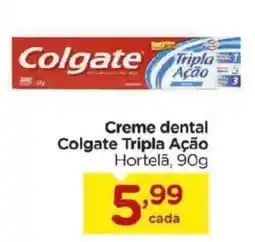 Carrefour Creme dental Colgate Tripla Ação Hortelã oferta