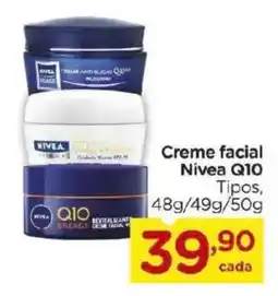 Carrefour Creme facial Nivea Q10 Tipos oferta