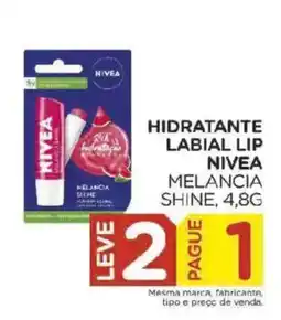 Carrefour hidratante labial lip nivea melancia shine oferta