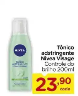 Carrefour Tônico adstringente nivea visage controle do brilho oferta
