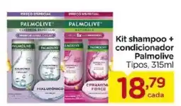 Carrefour Kit shampoo + condicionador Palmolive Tipos oferta