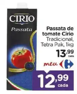 Carrefour Passata de tomate Cirio Tradicional oferta