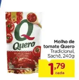 Carrefour molho de tomate quero tradicional oferta