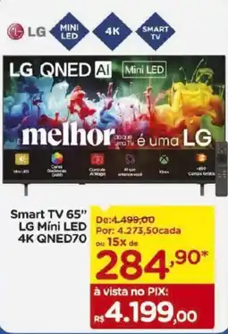 Carrefour Smart TV 65" LG Mini LED 4K QNED70 oferta