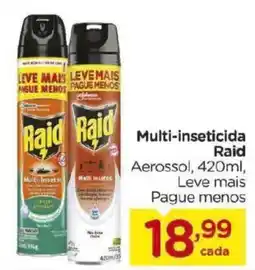 Carrefour Multi-inseticida raid oferta