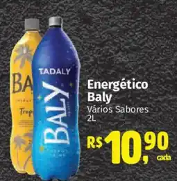 Supermercados Mateus Energético Baly Vários Sabores oferta