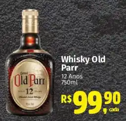 Supermercados Mateus Whisky old parr 12 anos oferta