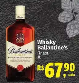 Supermercados Mateus Whisky Ballantine's Finest oferta