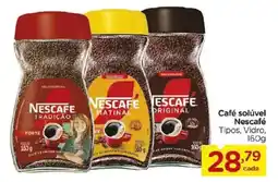 Carrefour Café solúvel Nescafé Tipos oferta