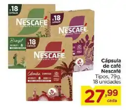 Carrefour Cápsula de café Nescafé oferta