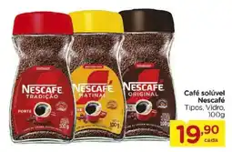 Carrefour Café solúvel Nescafé Tipos oferta