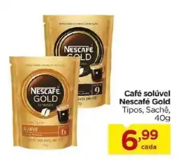 Carrefour Café solúvel Nescafé Gold Tipos, Sachê oferta