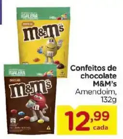 Carrefour Confeitos de chocolate M&M's Amendoim oferta
