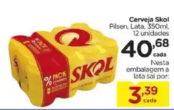 Carrefour Cerveja skol oferta