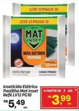 Fort Atacadista Inseticida elétrico pastilha mat inset oferta