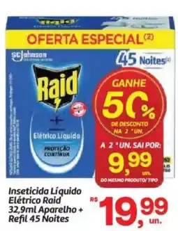 Fort Atacadista Inseticida líquido elétrico raid oferta