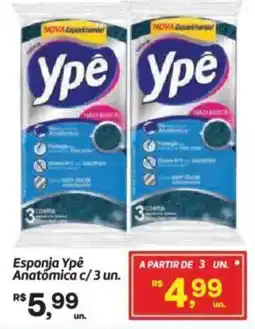 Fort Atacadista Esponja Ypê Anatômica oferta